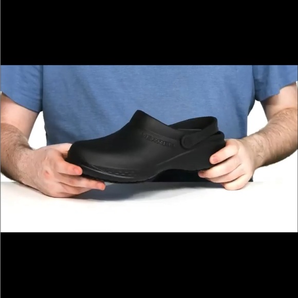 Merrell Black slip on Encore Service Pro Men’s 9 main image 6
